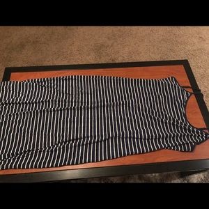 Forever 21 Striped Dress (blue and white)